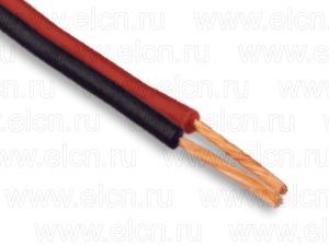 Кабель акустический 2х0,5 красно-черный Speaker cca